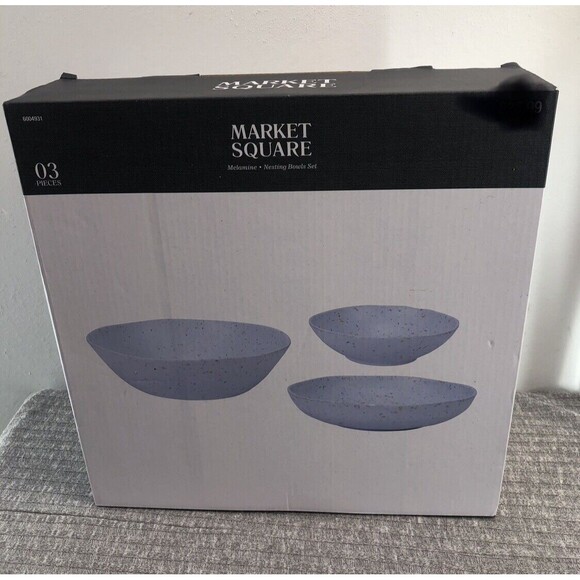 Set Of 3 Bowls Dinner And Salad Plates - Picture 3 of 10